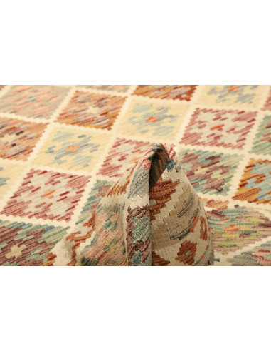 Kilim 148x196 Cm Kilim Afghanistan Lana Cardata A Mano