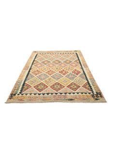 Kilim 148x215 Cm Kilim, Afghanistan, Hand-carded Wool (warp: 2
