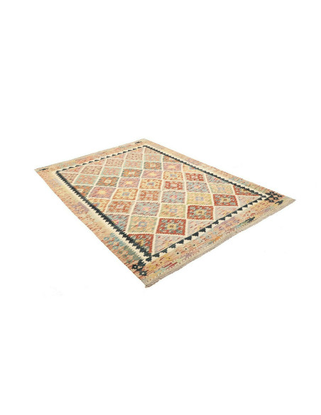 Kilim 148x215 Cm Kilim, Afghanistan, Hand-carded Wool (warp: