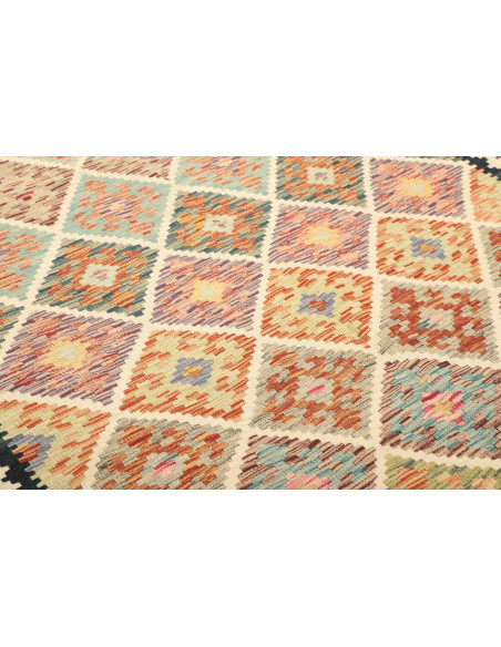 Kilim 148x215 Cm Kilim, Afghanistan, Hand-carded Wool (warp: