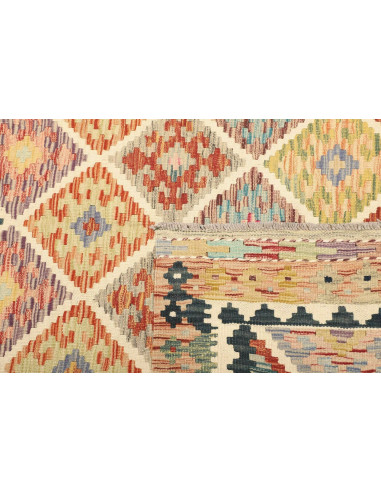 Kilim 148x215 Cm Kilim, Afghanistan, Lana Cardata A Mano
