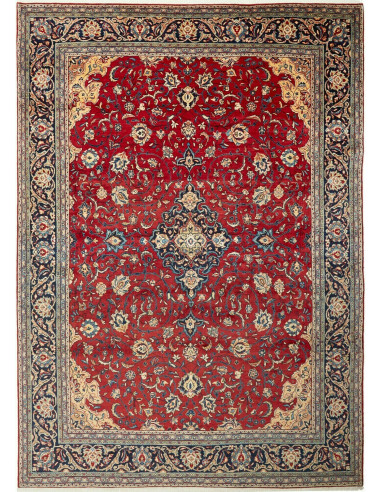 Sarough 250x350 Cm Sarough Persia Hand-carded Wool Cotton