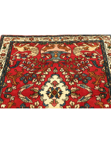 110x154 Cm Tappeto Orientale Annodato A Mano