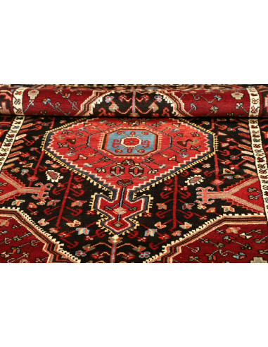 114x165 Cm Baluchi Iran Lana Cotone 200.000 Nodi/Mq 7mm