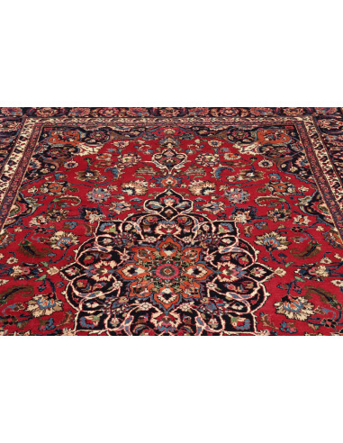 Mashad 203x322 Cm Mashad, Persia, Hand-carded Wool cotton