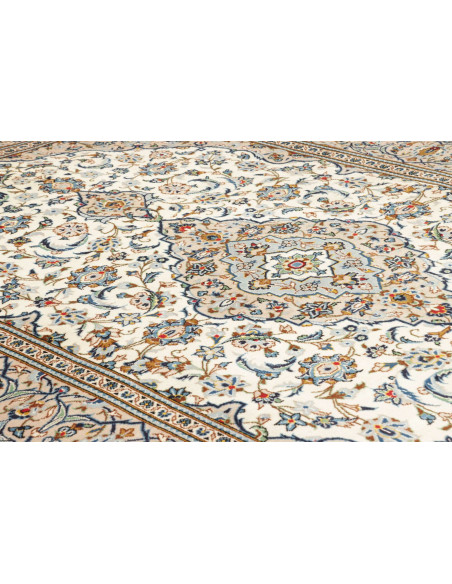 Kashan 200x300 Cm Kashan, Persia, Lana Cardata A Mano Con