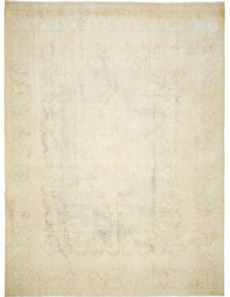 Tappeto Vintage Persia bianco giallo 305x410