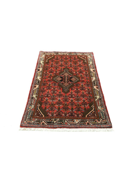 80x130 Cm Qashqai. Persia. Lana (ordito: Lana). Nodo Turco,