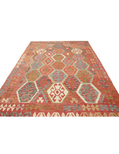 Kilim 207x295 Cm Kilim, Afghanistan, Lana Cardata A Mano 2