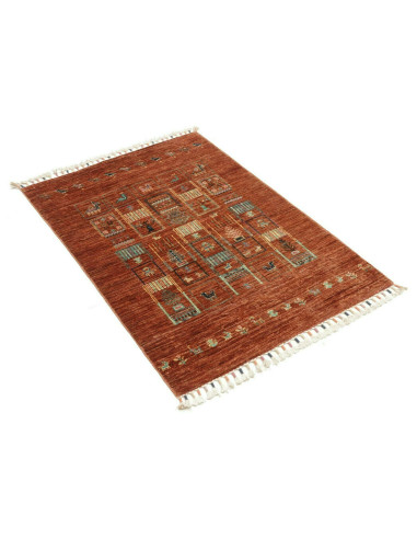 Siva 80x118 Cm Siva, Pakistan, Hand-carded Wool,