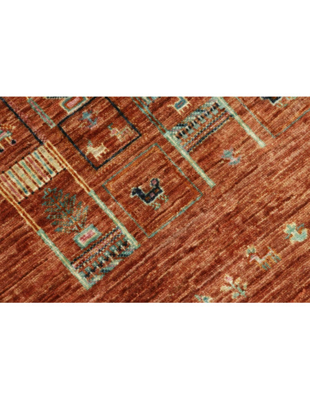 Siva 80x118 Cm Siva, Pakistan, Hand-carded Wool,