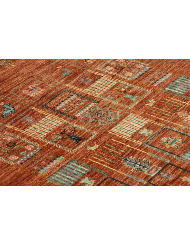 Siva 80x118 Cm Siva, Pakistan, Hand-carded Wool,