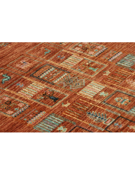 Siva 80x118 Cm Siva, Pakistan, Hand-carded Wool,