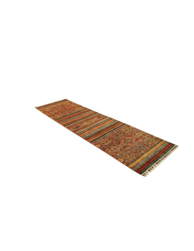 Rug Samarkand Pakistan 82x282 Brown Terracotta