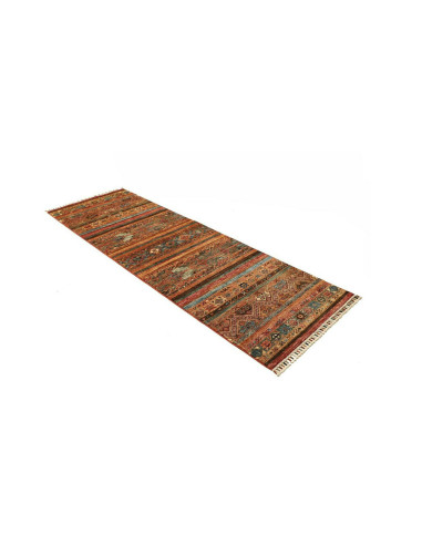 Tappeto Samarkand Pakistan 82x248 Terracotta Bl