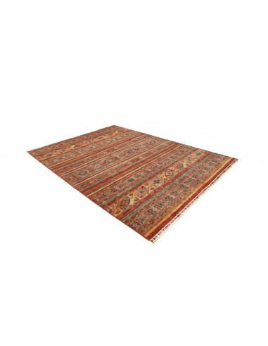 Tappeto Samarkand Pakistan 210x280 Rosso Terrac
