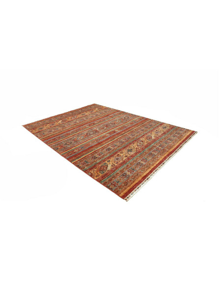 Tappeto Samarkand Pakistan 210x280 Rosso Terrac