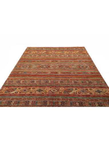 Tappeto Samarkand Pakistan 210x280 Rosso Terrac