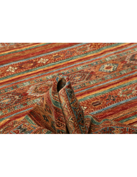 Tappeto Samarkand Pakistan 210x280 Rosso Terrac
