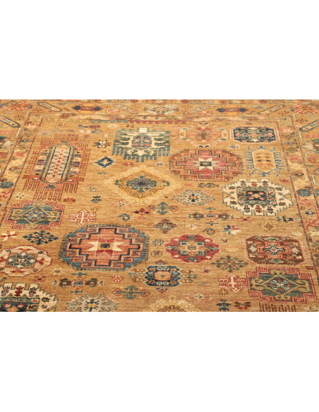 Rug Tribal Pakistan 167x243 Gold Ochre