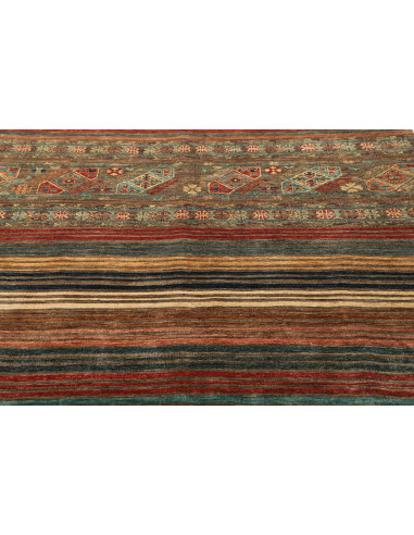 Rubin 168x232 Cm Rubin, Pakistan, Hand-carded Wool (warp: