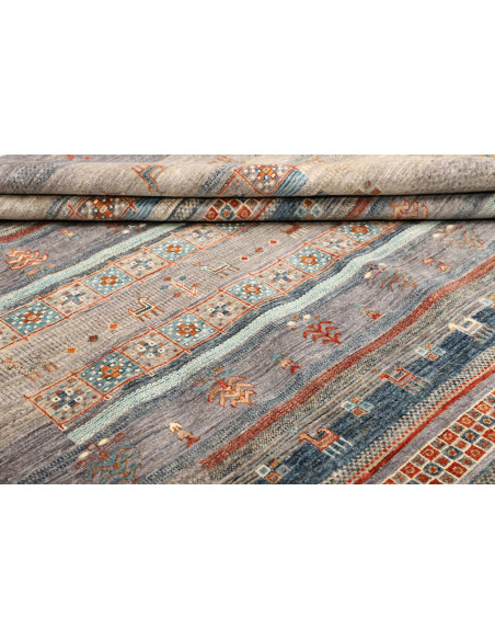 Tappeto Siva Pakistan 244x303 Grigio Lavanda
