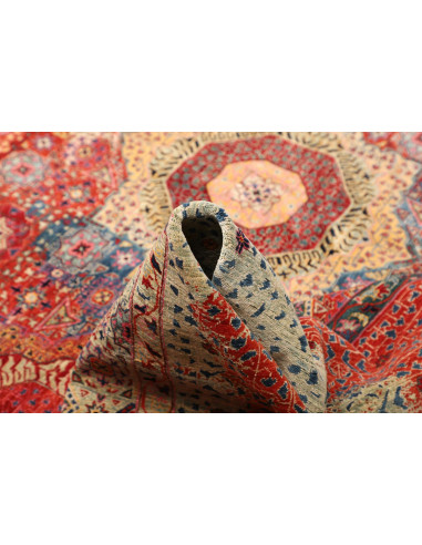 Tappeto Mamlouk Pakistan 302x420 Rosso Terracot