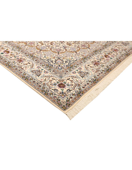 Nain 9la 206x303 Cm Nain 9la, Persia, Hand-carded Wool And