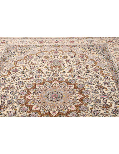 Nain 9la 206x303 Cm Nain 9la, Persia, Hand-carded Wool And
