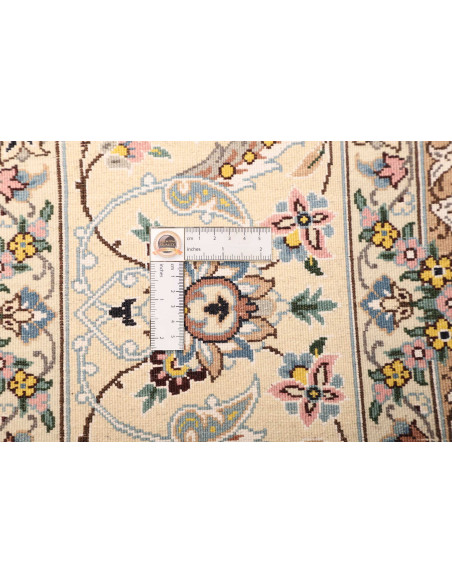 Nain 9la 206x303 Cm Nain 9la, Persia, Hand-carded Wool And