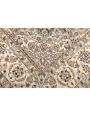 Nain 9la 202x308 Cm Nain 9la, Persia, Hand-carded Wool And