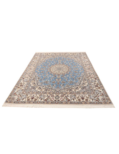 Nain 9la 197x245 Cm Nain 9la, Persia, Lana Cardata A Mano E