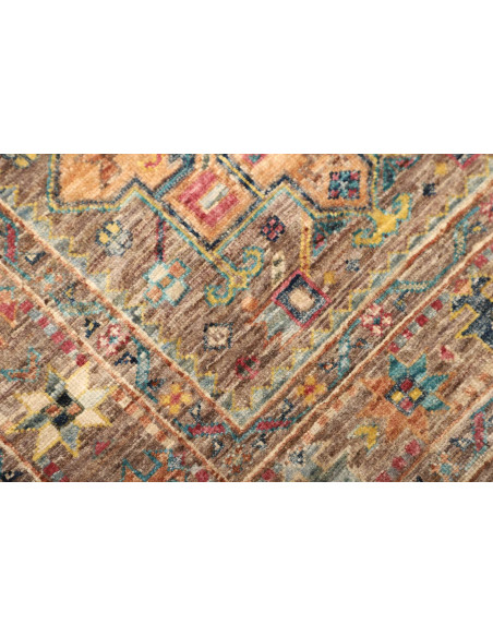 Rug Tribal Pakistan 76x202 Earthy Brown Of Red