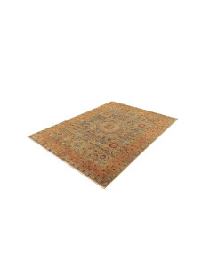Tappeto Mamlouk Pakistan 148x201 Bronzo Dorato 2