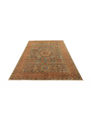 Tappeto Mamlouk Pakistan 148x201 Bronzo Dorato