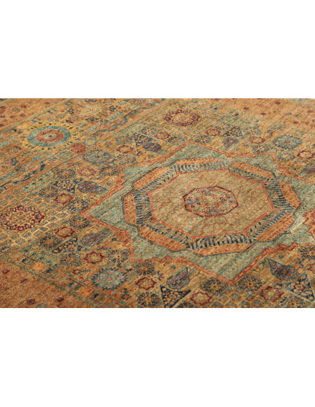 Tappeto Mamlouk Pakistan 148x201 Bronzo Dorato