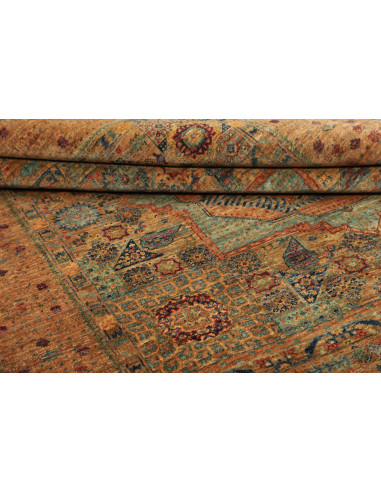 Tappeto Mamlouk Pakistan 148x201 Bronzo Dorato