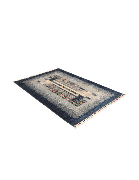Siva 122x185 Cm Siva, Pakistan, Hand-carded Wool
