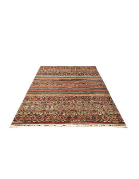 Rubin 177x240 Cm Rubin, Pakistan, Hand-carded Wool (warp: