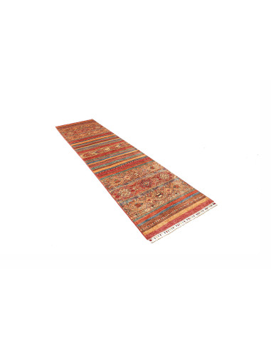 Samarkand 79x308 Cm Samarkand, Pakistan, Lana Cardata A Mano