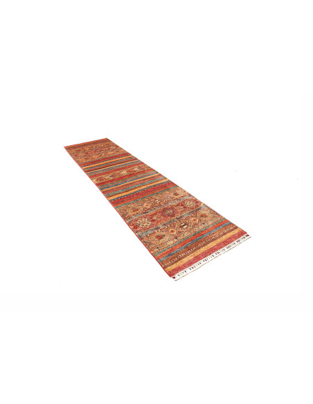 Samarkand 79x308 Cm Samarkand, Pakistan, Lana Cardata A Mano