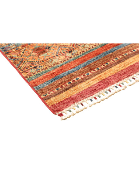 Samarkand 79x308 Cm Samarkand, Pakistan, Lana Cardata A Mano