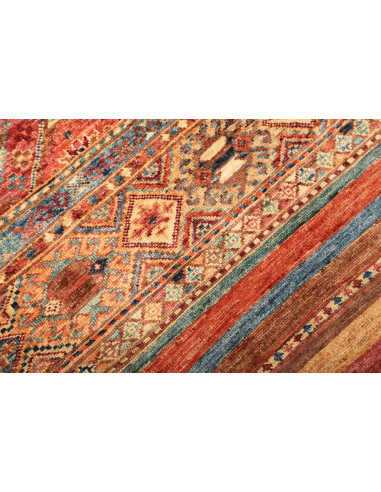 Samarkand 79x308 Cm Samarkand, Pakistan, Lana Cardata A Mano