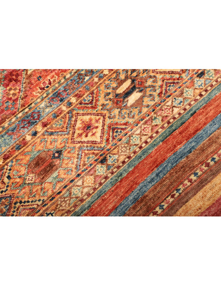 Samarkand 79x308 Cm Samarkand, Pakistan, Lana Cardata A Mano