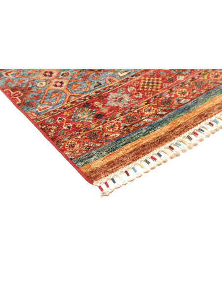 Samarkand 81x292 Cm Samarkand, Pakistan, Lana Cardata A Mano
