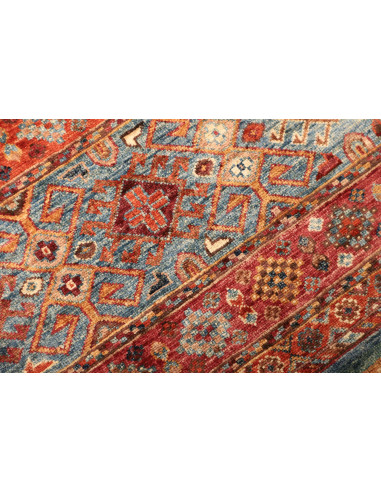 Samarkand 81x292 Cm Samarkand, Pakistan, Lana Cardata A Mano