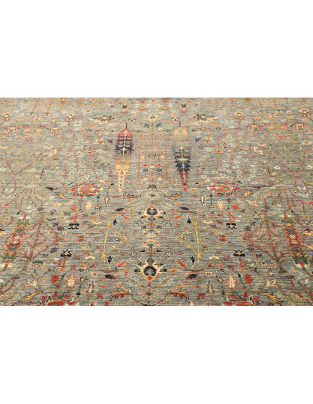 Rug Shahi Fine Pakistan 206x292 Grey-blue Rust