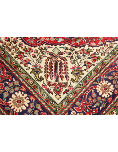 Tabriz 208x297 Cm Tabriz, Persia, Hand-carded Wool warp: