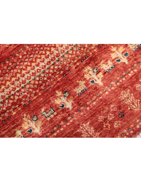 Rug Siva Pakistan 79x121 Deep Red Beige