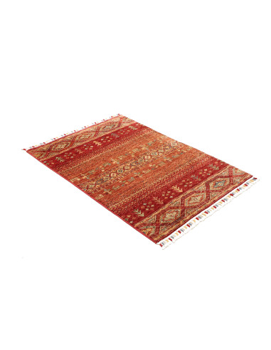 Rug Siva Pakistan 80x117 Red Terracotta